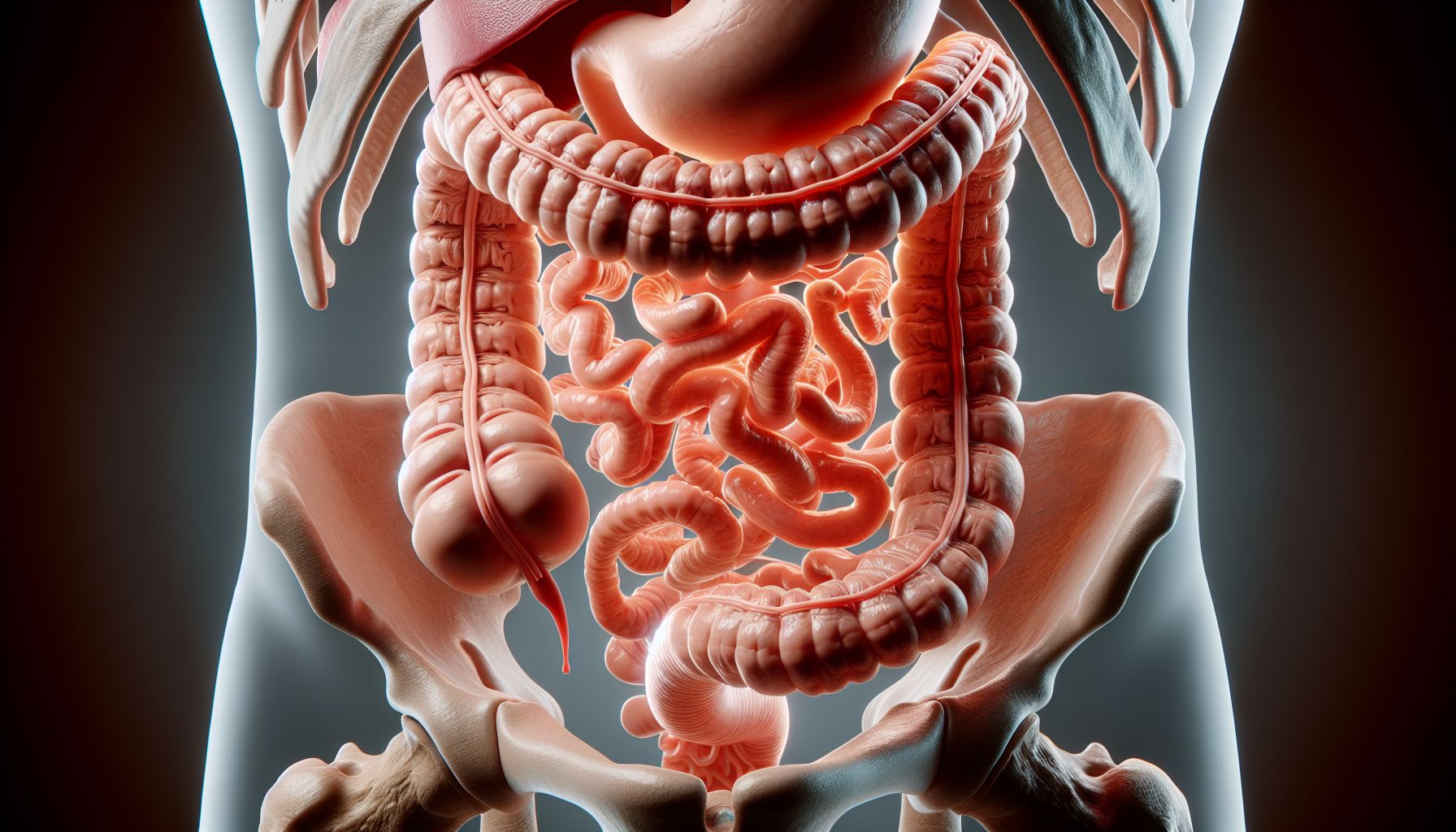 Image du système gastro-intestinal humain